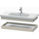 Duravit Ablageboard DURAS TYLE 448x930x84mm taupe DS618209191