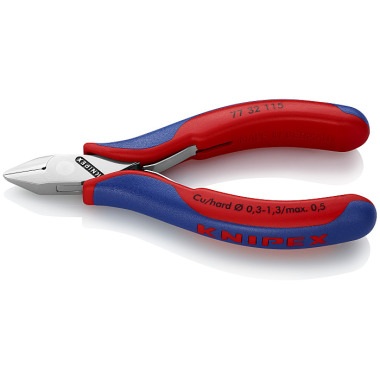 Knipex Electronics Diagonal Cutter with multi-component grips 115mm 77 32 115