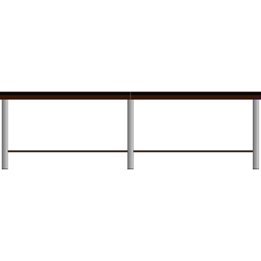 LOKOMA RUGWERKBENCH 3000 LANG 2x BEECH-MULTIPLEX 1500x700x50 00.05.8875