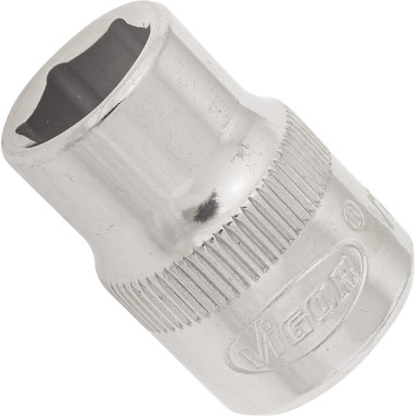 Vigor Dopsleutelinzetstuk - vierkant hol 10 mm (3/8 inch) - extern zeskantprofiel - 10 V2274N