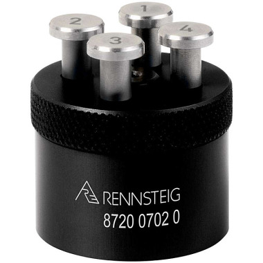 Rennsteig Stiftcontactdoos voor industriële contacten, Conec, Deltron, Harting, Ilme D-Sub 8720 0702 0