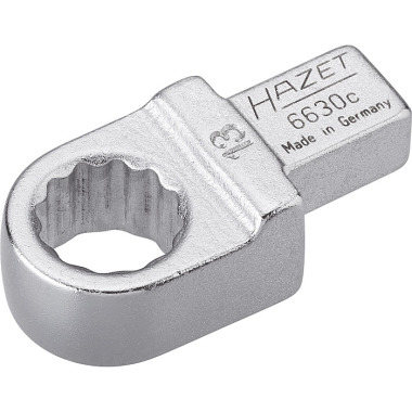 HAZET Insteekringsleutel - Insteekvierkant 9 x 12 mm - Uitwendig dubbelzeskant trekprofiel - 13 mm 6630C-13