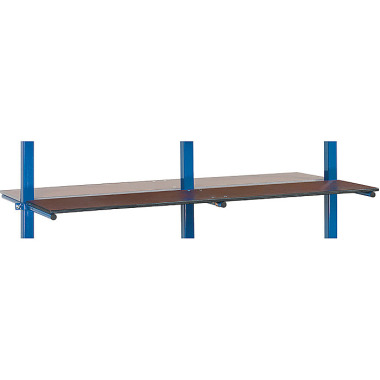 fetra Plank voor draagarmwagen met PVC - toebehoren - 1200 x 370 mm - incl. bevestigingsmateriaal E4624-1ET