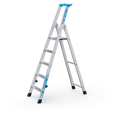 Zarges Nova S - Trapladder met 5 treden 42455