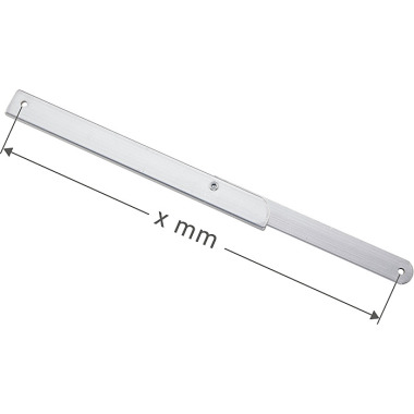 Zarges Scharnierarm 422 mm rechts zonder aanslag 800401