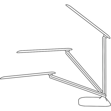 HOLTZ Lumos LED-Schreibtischleuchte "Tropo" 4424900