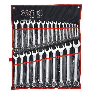 Sonic Ringsteeksleutelset, 26-delig 602603