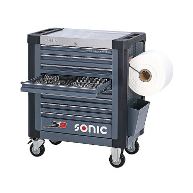 Sonic Werkplaatswagen S9 gevuld, 306 st, donkergrijs 730631