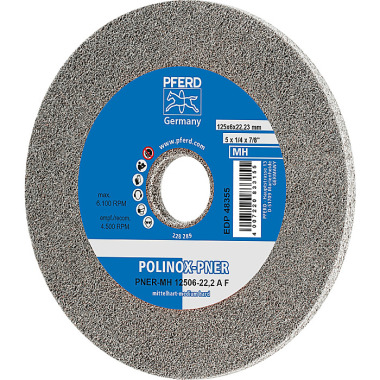 PFERD POLINOX compacte slijpschijf PNER-MH 12506-22.2 AF 44691252