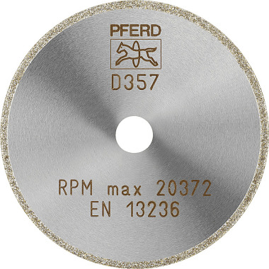 PFERD Diamantdoorslijpschijf D1A1R 75-2-10 D 357 GAD 68407503