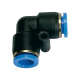 Riegler L-connector »Blue Series«, voor slang buiten Ø 6 109815