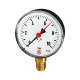 Riegler Standaard manometer, plaatstaal, G 1/2 onder, -1200/0,0 mbar, Ø 160 101981