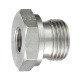 Riegler Korte wisselreductie, G 1 1/2 a., G 3/4 i., RVS 1.4571 112500