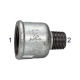 Riegler Reduceerhuls 246, IT/AG, Rp 1 1/2, R 1 1/4, zwart smeedbaar ijzer 113124