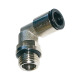 Riegler Haakse schroefconnector ”waardelijn”, G 1/4 a., MS vern. Ø6mm 116205