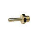 Riegler Inschroefslangtule, G 3/8 links, voor Schl. LW 9 mm, SW19, MS 132510