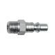 Riegler Nippel voor koppelingen NW 5,5, ARO 210, staal, NPT 1/4 AG 141614