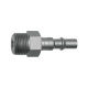 Riegler Nippel voor koppelingen NW 6, ISO 6150 C, staal, NPT 1/4 AG 141642