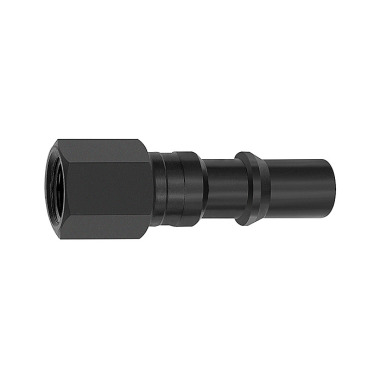 Riegler Nippel voor koppelingen NW 8, ISO 6150 C, staal, NPT 1/4 IT 141702