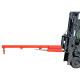 BAUER Draagarm LA 2400-1,0, gelakt, RAL 3000 vuurrood 4430-06-0000-2