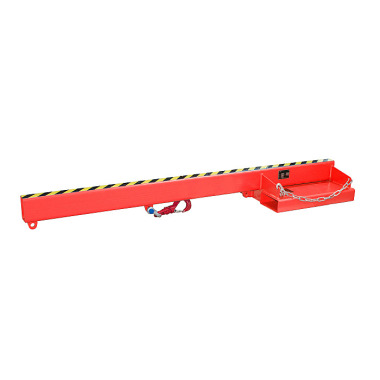 BAUER Draagarm LA 2400-5,0, gelakt, RAL 3000 vuurrood 4430-10-0000-2