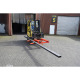 BAUER LSL lange zijlader, gelakt RAL 7005 muisgrijs 4512-41-0000-5