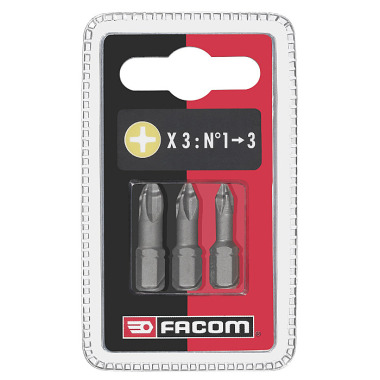 FACOM Bits Serie 1 High Perf - PH, 3-tlg EP1.J3