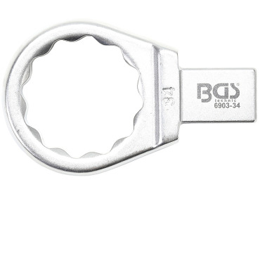 BGS Push-Fit-ringsleutel | 34mm | Vierkant formaat 14 x 18 mm 6903-34