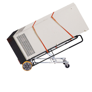 VARIOfit Trolley voor grote goederen met steunwielen Buitenafmetingen: 600 x 400-1.365 x 1.700-920 mm (B/D/H) sk-710.093/AG