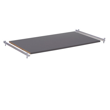 VARIOfit Legbord van MDF, RAL 7016/7035 Afmetingen: 1.200 x 760 mm (B/D) zsw-800.413/G