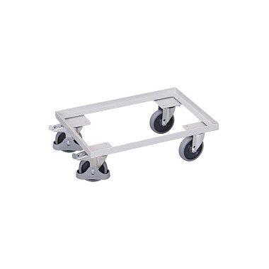 VARIOfit Euro systeem trolley, RAL 7035 sw-410.003/LG