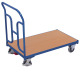 VARIOfit Duwbeugelwagen met gebogen buizen Externe afmetingen: 975 x 500 x 935 mm (B/D/H) sw-500.119