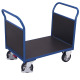 VARIOfit Dubbele eindwandwagen met zeefdrukplaat Buitenafmetingen: 1.195 x 700 x 1.015 mm (B/D/H) sw-700.212