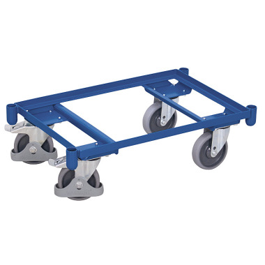 VARIOfit Euro systeem trolley met hoeksteunen Buitenafmetingen: 675 x 415 x 205 mm (B/D/H) sw-410.000