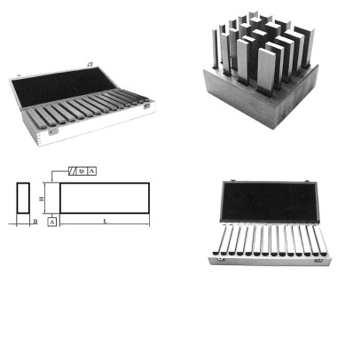 Mack Werkzeuge Parallel onderleggers 120 x 10 13-PUS-120/10