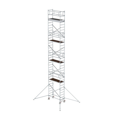 MUNK Mobile scaffolding, 0.75 נ1.80 m, with outrigger. Platform height 9.35m 154946