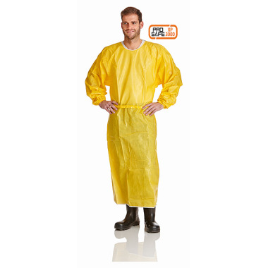 DS SafetyWear ProSafe® XP3000 Chemikalienschutz ärmelschürze, 145cm lang, gelb PSXP-SC