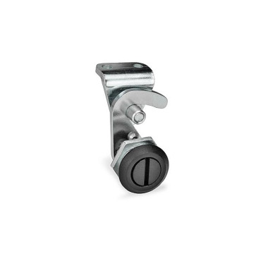 Ganter Hook-Type Latches, Operation with Key 115.8-SCH-18-H1-SW-2