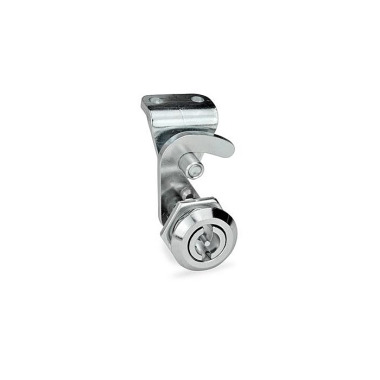 Ganter Hook-Type Latches, Operation with Key 115.8-VDE-18-H1-CR-2