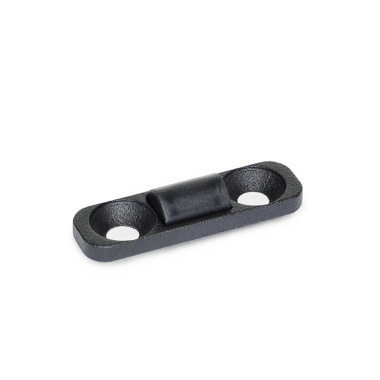 Ganter Rubber Bumper Stops, Steel Precision Casting, for Hinges 2374-ST-60-150-SW