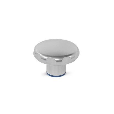 Ganter Star Knobs, Stainless Steel, Hygienic Design 5435-50-M8-MT-H