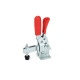 Ganter Toggle Clamps, Steel, Operating Lever Vertical, with Lock Mechanism, with Horizontal Mounting Base 810.3-130-CL