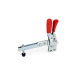 Ganter Toggle Clamps, Steel, Operating Lever Vertical, with Lock Mechanism, with Vertical Mounting Base, with Extended Clamping Arm 810.4-230-VLC