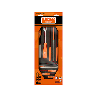 BAHCO Fit&Go 1/3 foam inzetpriemen, haken en messen 11 stuks FF1E5011EH