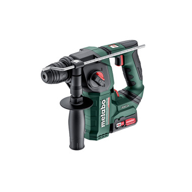 Metabo Akku-Bohrhammer PowerMaxx BH 12 BL 16 (600207500) metaBOX 145 12V 2x2Ah Li-Power + SC 30