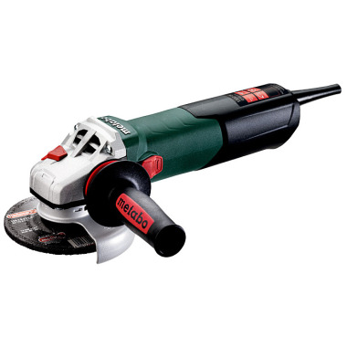 Metabo Winkelschleifer WEV 15-125 Quick HT (600562000) mit Drehzahlregelung, Schnellspannnmutter Karton