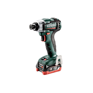 Metabo Akku-Schlagschrauber PowerMaxx SSD 12 BL (601115800) metaBOX 118 12V 2x4Ah LiHD + ASC 55