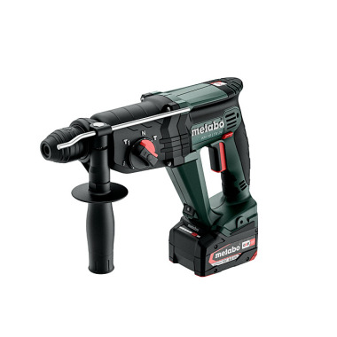 Metabo Akku-Kombihammer KH 18 LTX 24 (601712650) metaBOX 165 L 18V 2x5.2Ah Li-Power + ASC 55