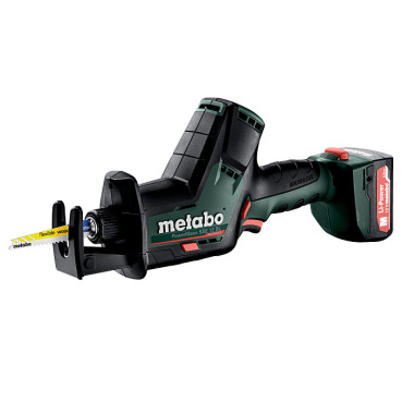 Metabo Akku-Säbelsäge PowerMaxx SSE 12 BL (602322500) metaBOX 145 12V 2x2Ah Li-Power + SC 30