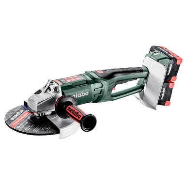 Metabo Akku-Winkelschleifer WPB 36-18 LTX BL 24-230 Quick (613103810) Kunststoffkoffer 18V 4x8Ah LiHD + ASC 145 Duo